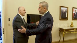 Türkiye: Turkish Foreign Minister Fidan meets Hamas Shura Council Head Darwish in Istanbul
