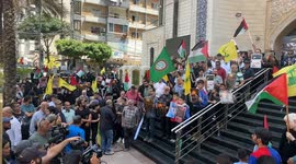Lebanon: Protest held in Lebanon's capital in support of Gaza under Israeli attacks
