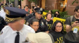 US: New York elected officials arrested during pro-Palestine protest at Schumer’s office