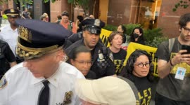 New York elected officials arrested during pro-Palestine protest at Schumer’s office