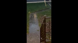 US: Severe Thunderstorm Brings Intense Hail, Flooding to Great Falls