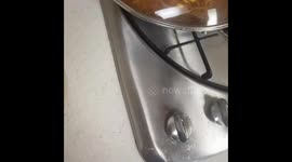 Careful pot lid placement in Incheon, South Korea