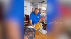 Chippy serves up enormous 2kg cod and chips - for £65