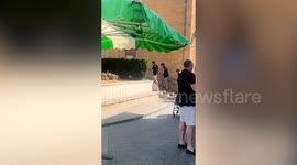 Love Island boys on day out to village ahead of final