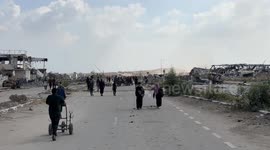 Starving Palestinians shot by Israeli forces while desperately seeking aid