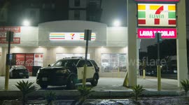 US, Los Angeles: Pico-Union 7-Eleven Armed Robbery