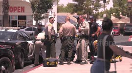 US, Los Angeles: Lancaster Law Enforcement Responds to Business Dispute Incident Escalates Outside Supermarket