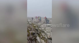 Dad with £100k bionic leg climbs UK's tallest mountains in just three days
