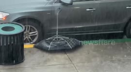 US Floods: Heavy Rain In Reading, PA