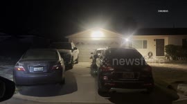 US, Los Angeles: Duarte Bear Wanders Through Duarte Neighborhood Part 1