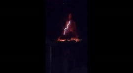 Mount Lewotobi Laki-laki volcano spews lava in latest eruption