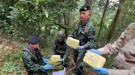 Five drug traffickers killed and 1.35 million meth pills seized in northern Thailand