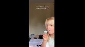 Musical lollipops blow mom and daughter’s minds (literally!)