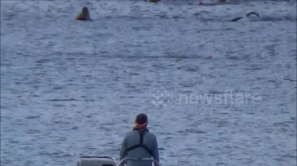 Chestnut Appeal ,Big Swim at Marazion  Cornwall on 2nd August Part 2