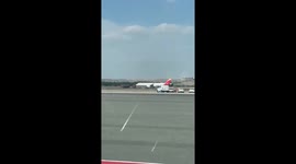 Iberia airbus returns to Madrid after bird strike after takeoff