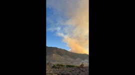 Gold Fire Rages in San Bernardino Mountains as Flames Consume the Area