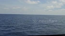 Chinese warships lurk during naval drills between India and the Philippines
