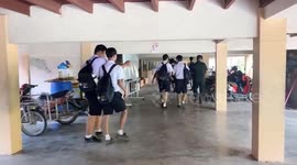Thai schoolchildren switch to online learning from home amid border clashes with Cambodia
