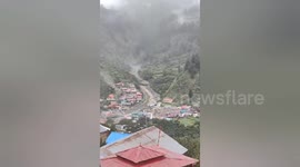 At least 4 dead after landslide swallows homes in northern India