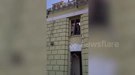 One killed in Russian airstrike on railway infrastructure in Ukraine’s Lozova