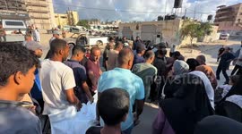 Funeral held for Palestinian woman killed in Israeli attack on Gaza aid point