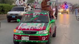 Pakistan: PTI supporters protest in Pakistan on 2nd anniversary of former PM Khan's arrest