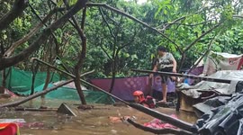 China: Firefighters brave floodwaters to rescue trapped residents in south China's Guangdong