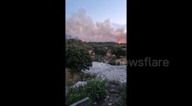 France: Large Wildfire Breaks Out in Aude, Threatens Communities