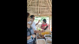 Boy with Down syndrome asks his dad to stop praying causing laughter