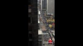 Woman shares her perfect view of Macy's Thanksgiving Parade from office building