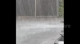 UK: Heavy Downpour Drenches Hampshire