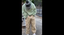 Man's reckless pole slide ends with rough injury to sensitive area