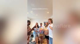 Friends' 'pregnancy roulette' takes surprising turn as two tests come back positive