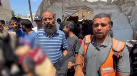 Palestinian mother bid heartbreaking farewell to dead children in Gaza after Israeli attacks