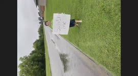 Kid Asks for a Splash and Drivers Oblige