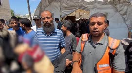 Palestinian mother bid heartbreaking farewell to dead children in Gaza after Israeli attacks