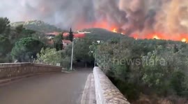 1 dead, 9 injured as southern France battles 'biggest fire of summer' (2)