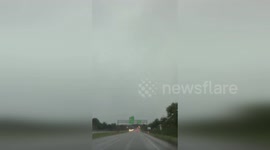 Powerful Lightning Bolt Strikes New Albany With Intense Force