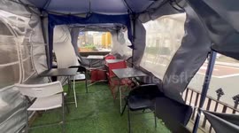 UK: Storm Floris Hammers Edinburgh With Fierce Winds During Festival
