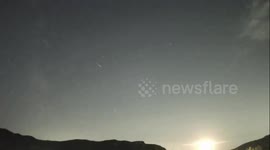 Spain: Fireball Lights Up Night Sky Over Murcia In Blinding Burst