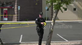 US, Phoenix: Glendale Police Investigation at Wells Fargo Bank
