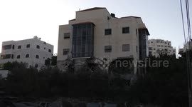 Israeli army bombs Palestinian detainee’s family home in occupied West bank