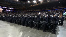 USA: New York City Police Academy Graduation Ceremony