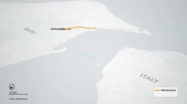 Italy: MOTION GRAPHICS - Italy greenlights world’s longest suspension bridge project across Strait of Messina