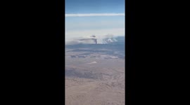 Aerial Views of Gifford Fire Show Widely Burning Area