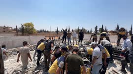Three from same family killed in building collapse in Syria's Aleppo