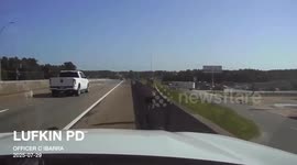 Lufkin Officer Honored After Saving Woman From Overpass Fall
