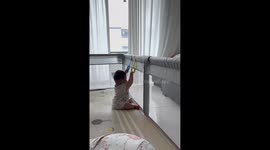 Energetic and Powerful Infant