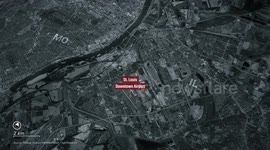 US: MOTION GRAPHICS - 2 killed after Helicopter crashes into barge on Mississippi River in US