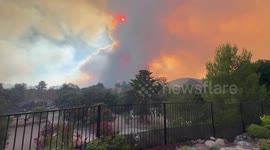 US: Canyon Fire Grows Rapidly, Prompts Evacuation in Ventura County, California 3